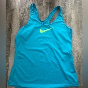 Nike Women's Aqua Blue Tank Top